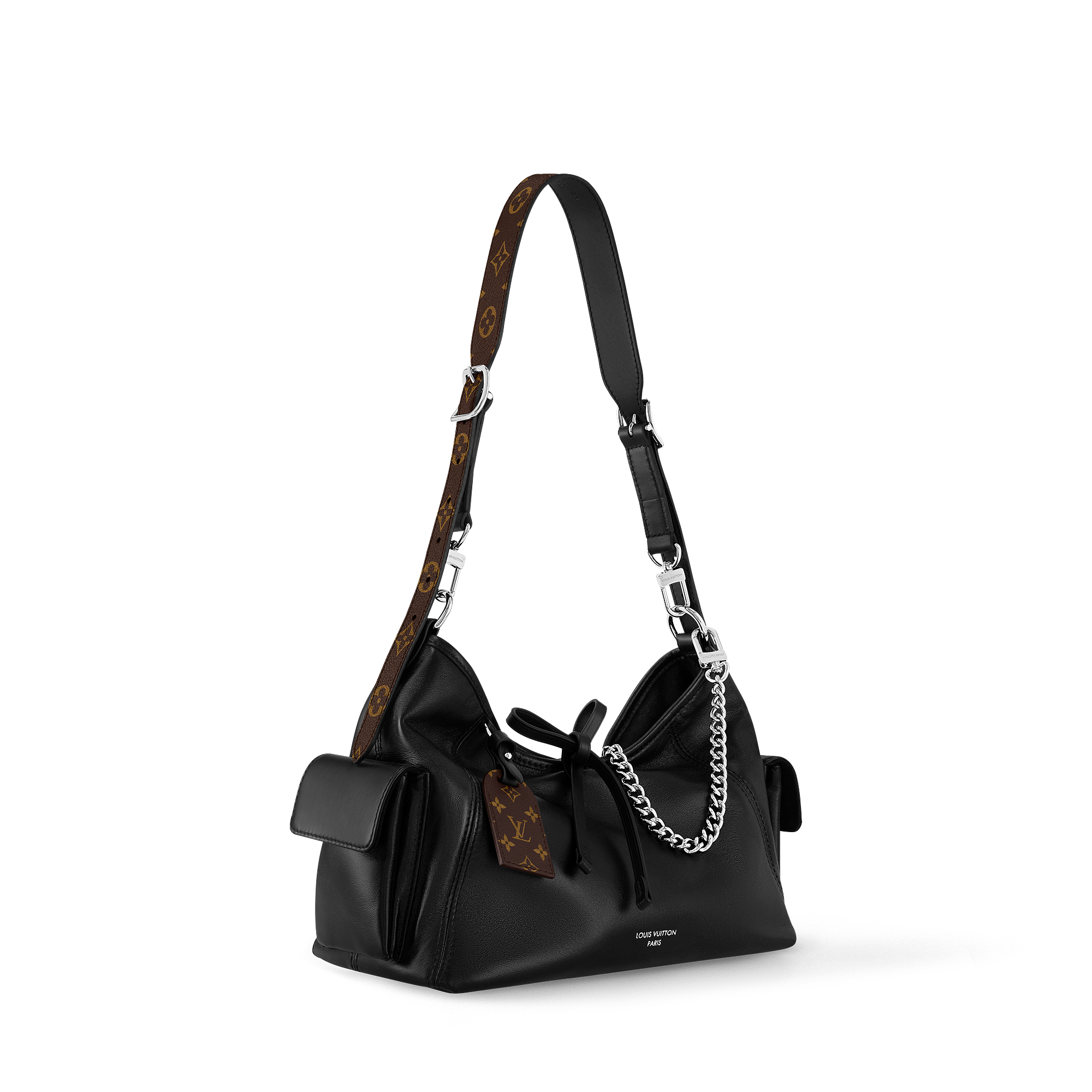 LV 2026 CarryAll Handbag 36cm White Multicolors Canvas Cowhide 281514